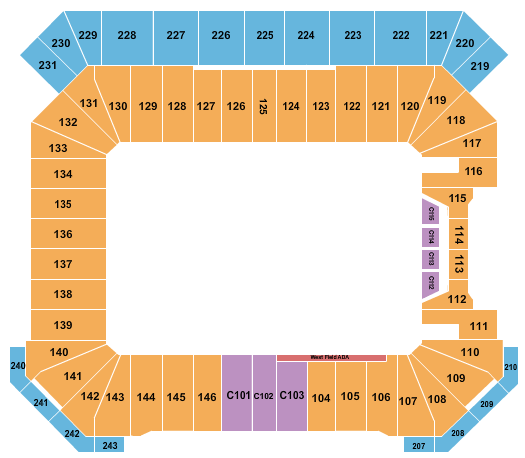 Protective Stadium Monster Jam Seating Chart